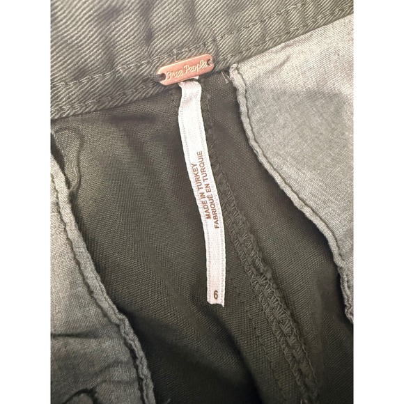 Free People Cya Later Skate Trouser Size 6 Forest Green - Picture 3 of 6